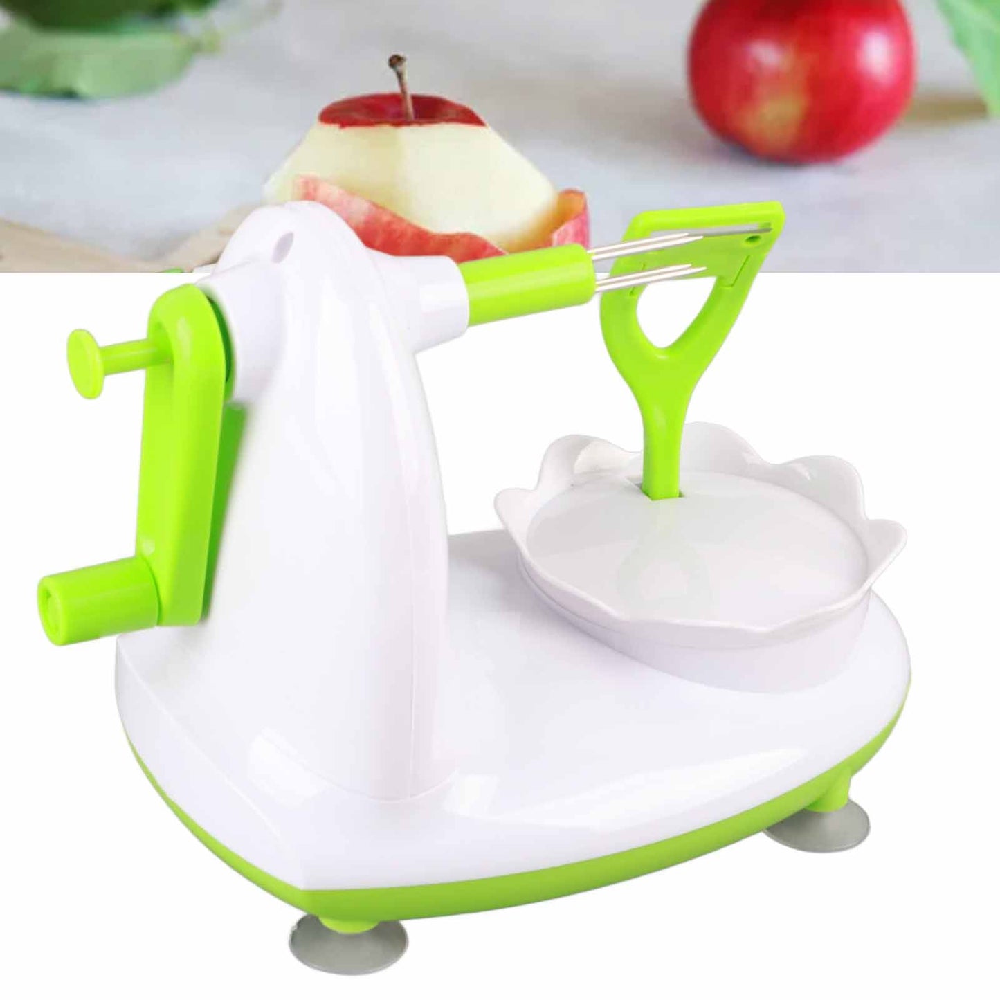 Hand Cranked Apple Peeler Fruit Peeler with Cutter Apple Fruit Peeled Machine Kit Kitchen Tool General V1294-YM0512-3118220273511