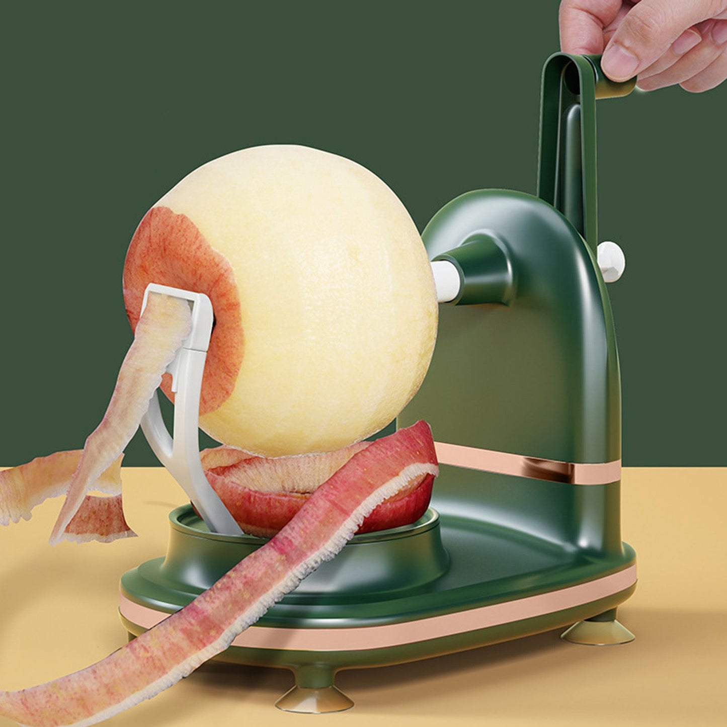 Hand Cranked Apple Peeler Fruit Peeler with Cutter Apple Fruit Peeled Machine Kit Kitchen Tool Upgrade V1294-YM0512-3118220273512