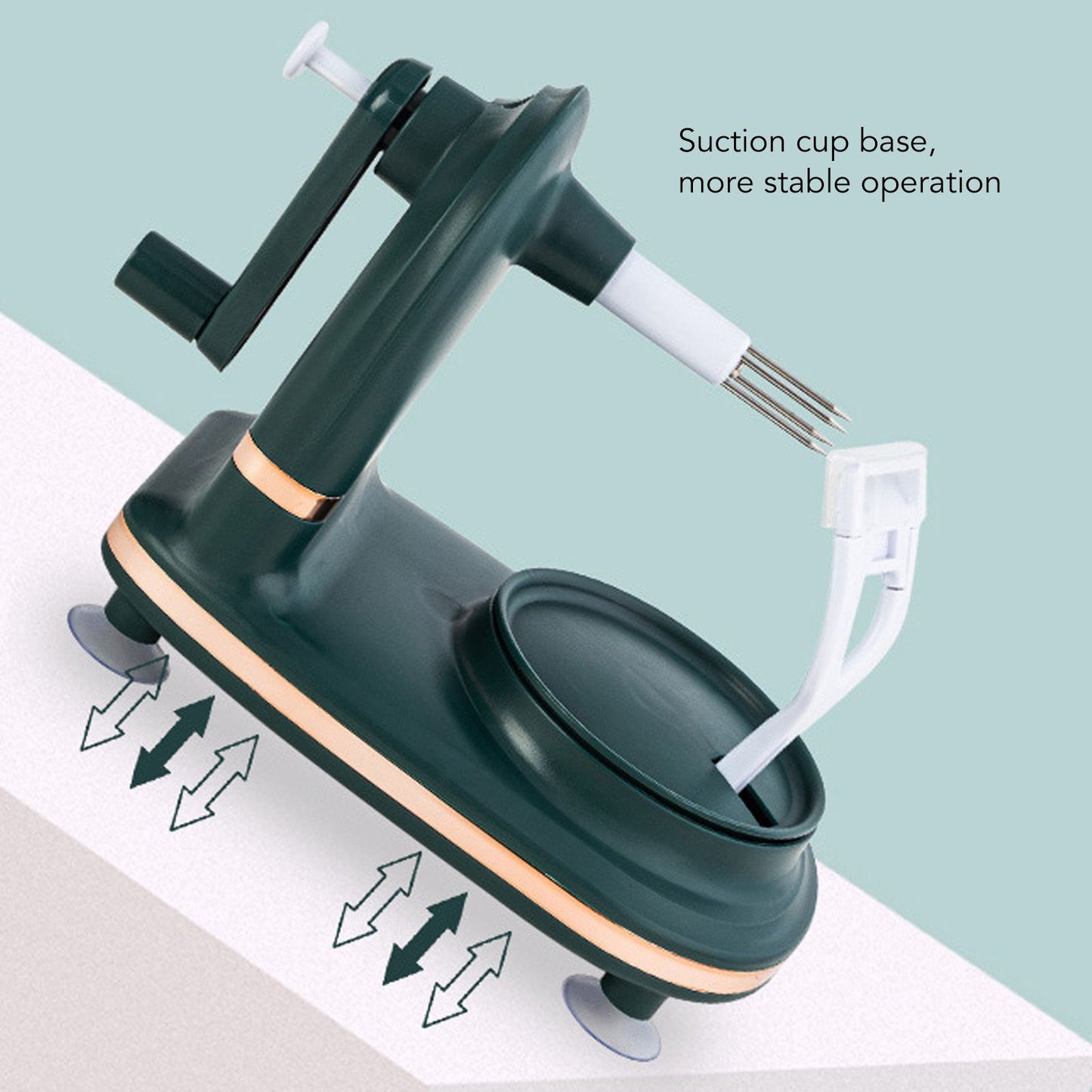 Hand Cranked Apple Peeler Fruit Peeler with Cutter Apple Fruit Peeled Machine Kit Kitchen Tool Upgrade V1294-YM0512-3118220273512
