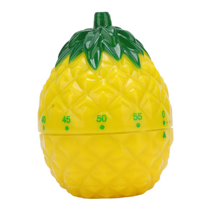Kitchen Timer Fruit Shape Cute Style Plastic Material 6.4x6.4x8.7cm Compact Mechanical Timer for Home V1294-YM0512-3118220274411