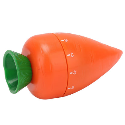 Cooking Timer Cute Carrot Shape Mechanical Timer for Kitchen Reading Studying Exercise V1294-YM0512-3118220275211