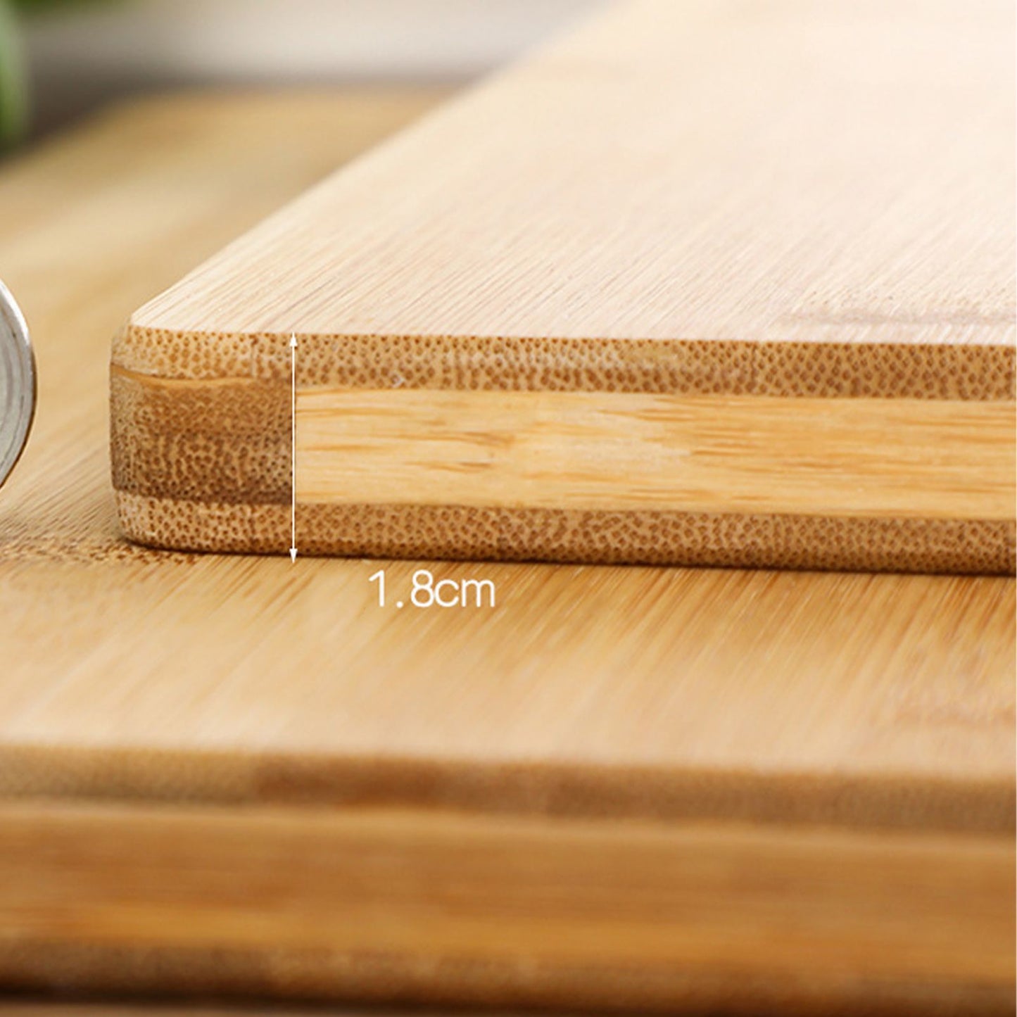 Chopping Board Thickened Bamboo Stable Sturdy Anti Crack Easy To Clean Kitchen Cutting Board with Hanging Hole V1294-YM0512-3118220275611