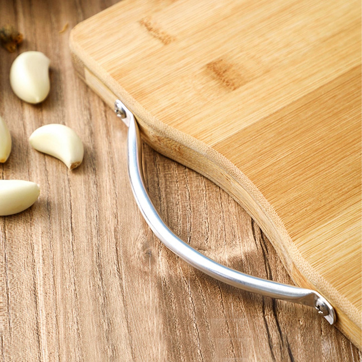 Chopping Board Thickened Bamboo Stable Sturdy Anti Crack Easy To Clean Kitchen Cutting Board with Hanging Hole V1294-YM0512-3118220275611