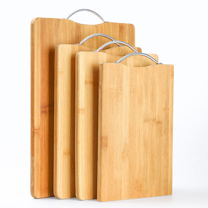 Chopping Board Thickened Bamboo Stable Sturdy Anti Crack Easy To Clean Kitchen Cutting Board with Hanging Hole V1294-YM0512-3118220275611