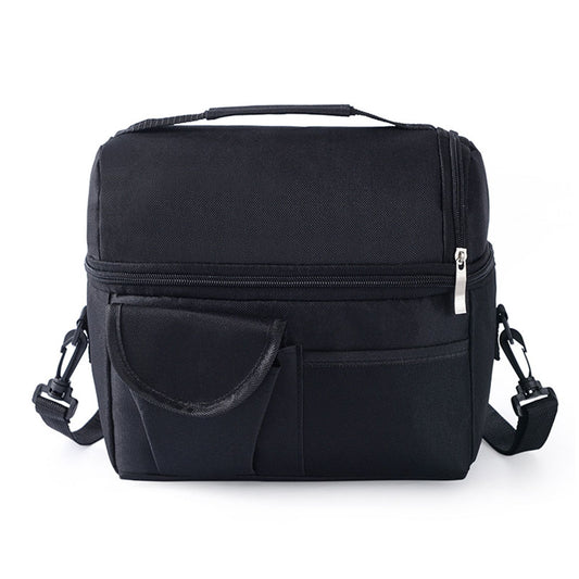 Cooler Bags Insulated Double Layer Large Capacity Oxford Cloth Washable Foldable Heat Insulation Lunch Bag V1294-YM0512-3118220276011