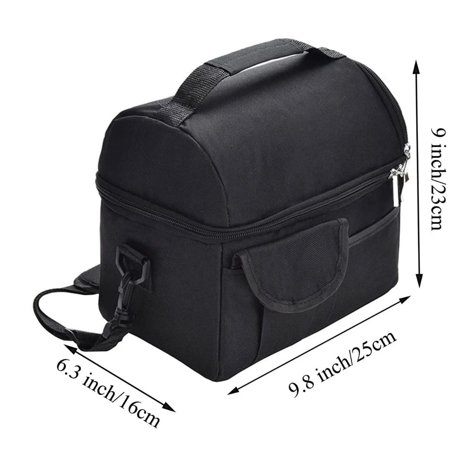 Cooler Bags Insulated Double Layer Large Capacity Oxford Cloth Washable Foldable Heat Insulation Lunch Bag V1294-YM0512-3118220276011