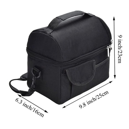Cooler Bags Insulated Double Layer Large Capacity Oxford Cloth Washable Foldable Heat Insulation Lunch Bag V1294-YM0512-3118220276011