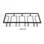 Stemware Holder Black 4 Slot Iron Wire Assembled Design Corrosion Resistant Easy Cleaning Glasses Storage V1294-YM0512-3118220276111