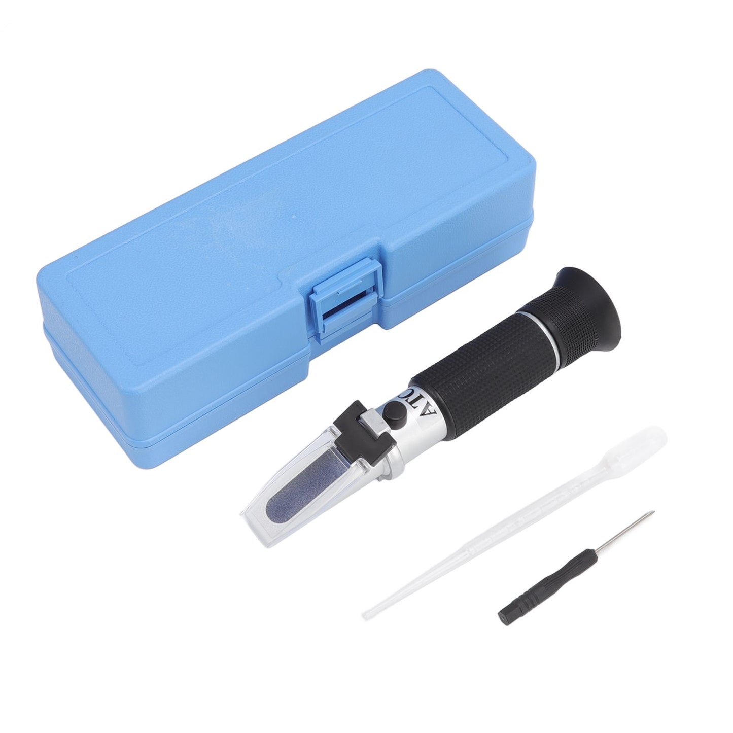 Brix Refractometer 3 in 1 Handheld Measure Sugar Content in Grape Wine Juice Alcohol Meter with ATC for V1294-YM0512-3118220276511
