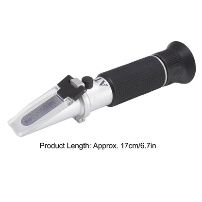 Brix Refractometer 3 in 1 Handheld Measure Sugar Content in Grape Wine Juice Alcohol Meter with ATC for V1294-YM0512-3118220276511