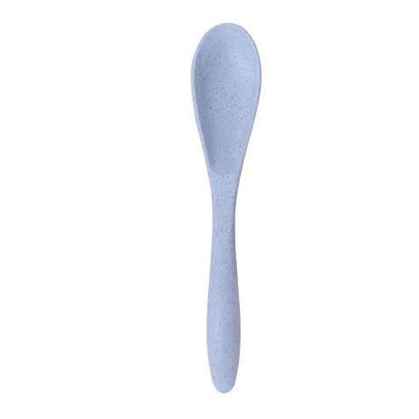 Wheat Straw Cutlery Set Modern Portable Fork Spoon Knife Tableware with Box for Office School Picnic Blue V1294-YM0512-3118220277312
