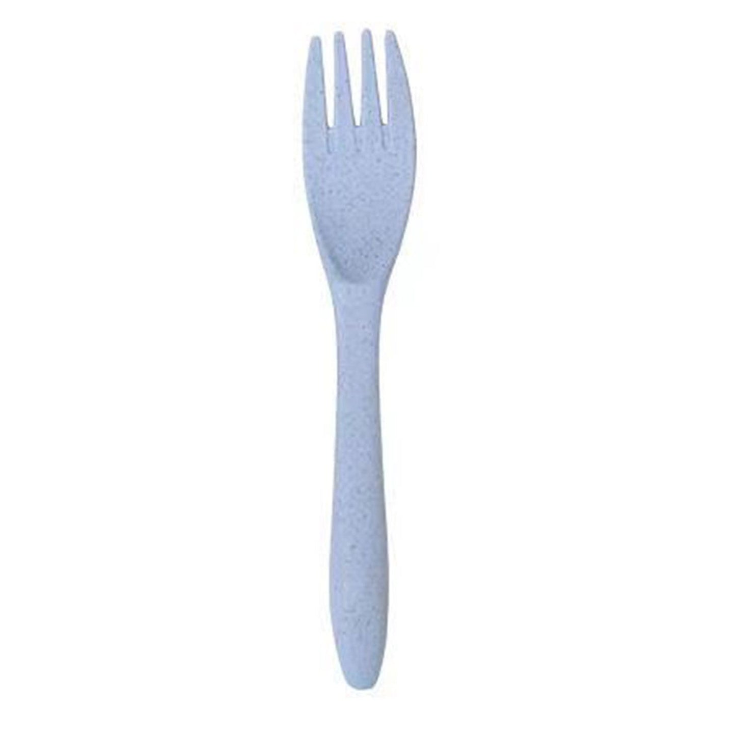 Wheat Straw Cutlery Set Modern Portable Fork Spoon Knife Tableware with Box for Office School Picnic Blue V1294-YM0512-3118220277312
