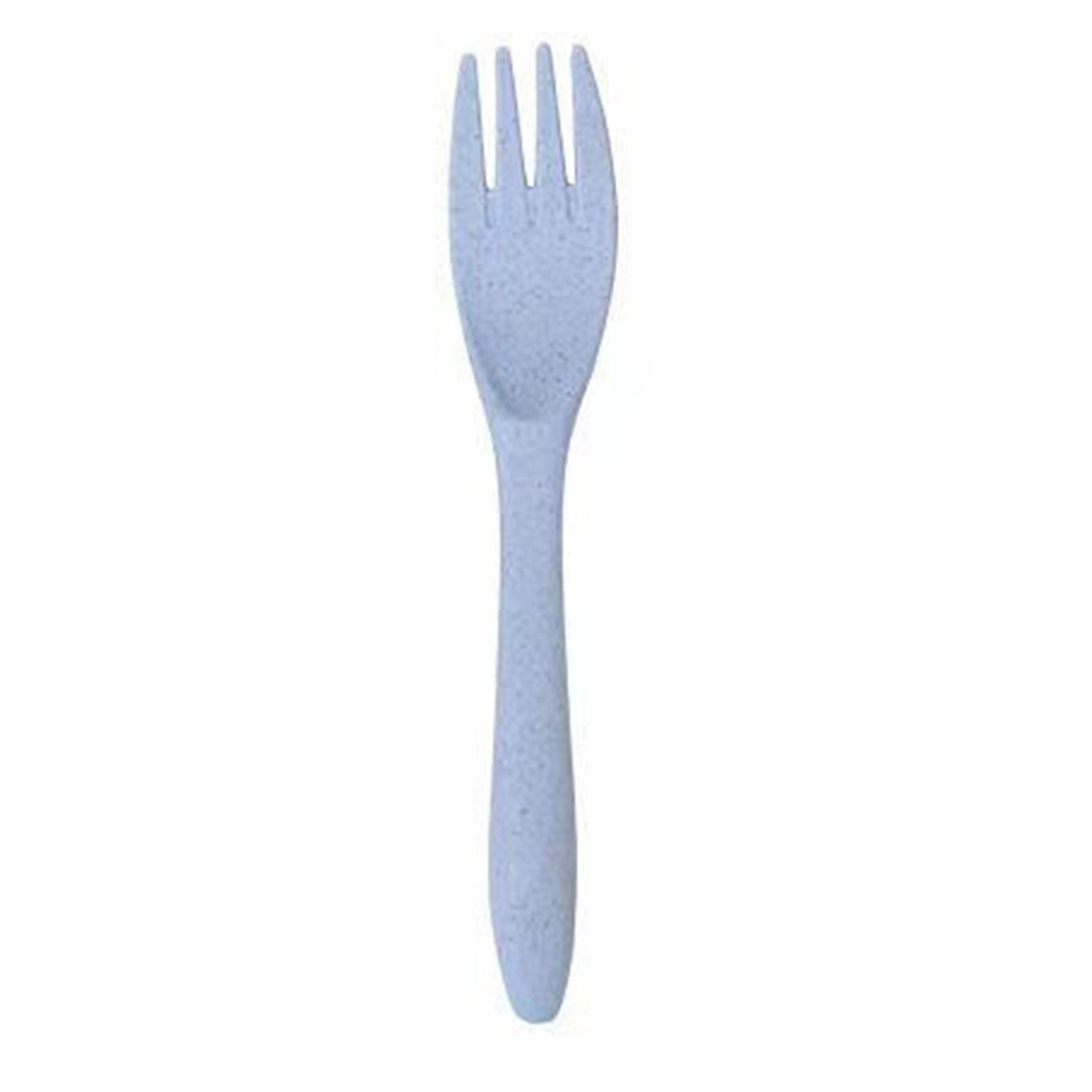 Wheat Straw Cutlery Set Modern Portable Fork Spoon Knife Tableware with Box for Office School Picnic Blue V1294-YM0512-3118220277312