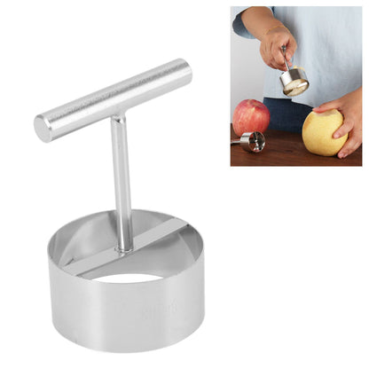 Apple Corer Remover Stainless Steel Fruit Corer Remover with Ergonomic Handle for Home Kitchen L V1294-YM0512-3118220277711