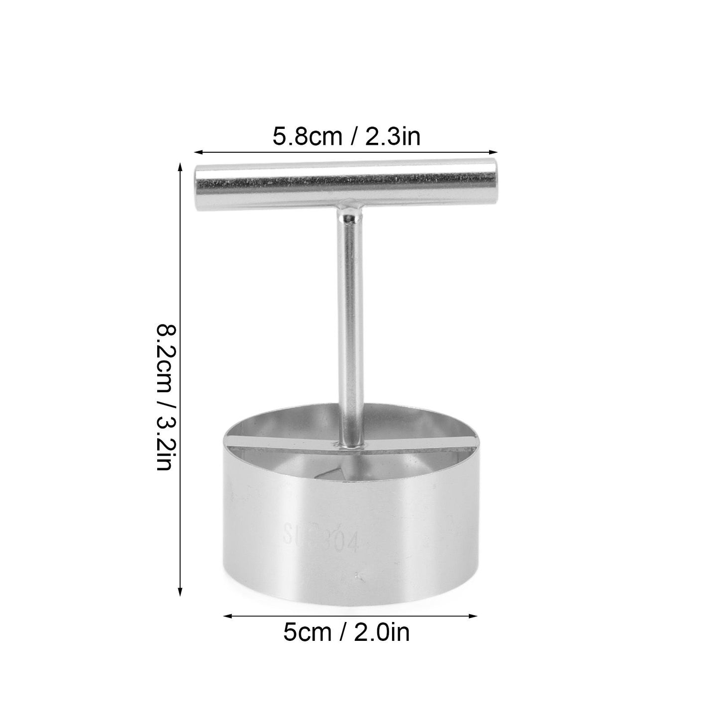 Apple Corer Remover Stainless Steel Fruit Corer Remover with Ergonomic Handle for Home Kitchen L V1294-YM0512-3118220277711