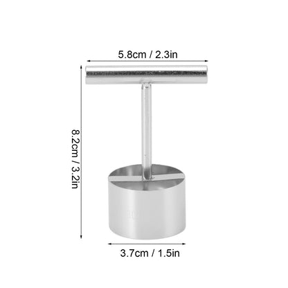 Apple Corer Remover Stainless Steel Fruit Corer Remover with Ergonomic Handle for Home Kitchen S V1294-YM0512-3118220277712