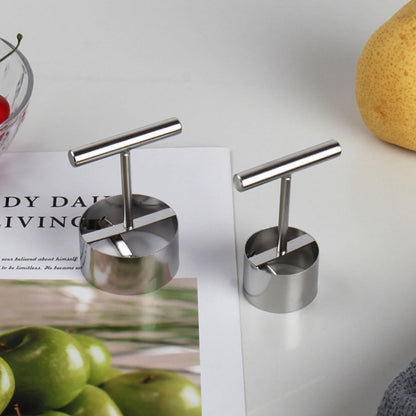 Apple Corer Remover Stainless Steel Fruit Corer Remover with Ergonomic Handle for Home Kitchen S V1294-YM0512-3118220277712