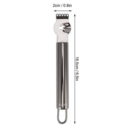 Lemon Peeler 304 Stainless Steel Lemon Zester Grater Orange Citrus Twist Peeler Kitchen Fruit Peeling Tools V1294-YM0512-3118220278012