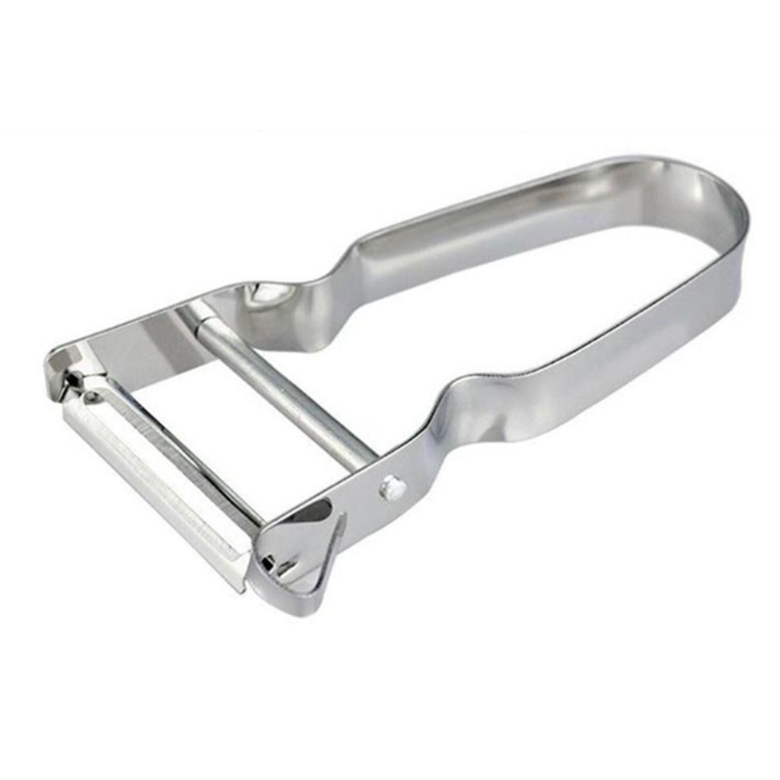Stainless Steel Peeler U Shape Ergonomic Handle Fruit Peeler Vegetable Peeler for Kitchen Silver V1294-YM0512-3118220279211