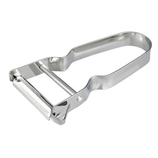 Stainless Steel Peeler U Shape Ergonomic Handle Fruit Peeler Vegetable Peeler for Kitchen Silver V1294-YM0512-3118220279211