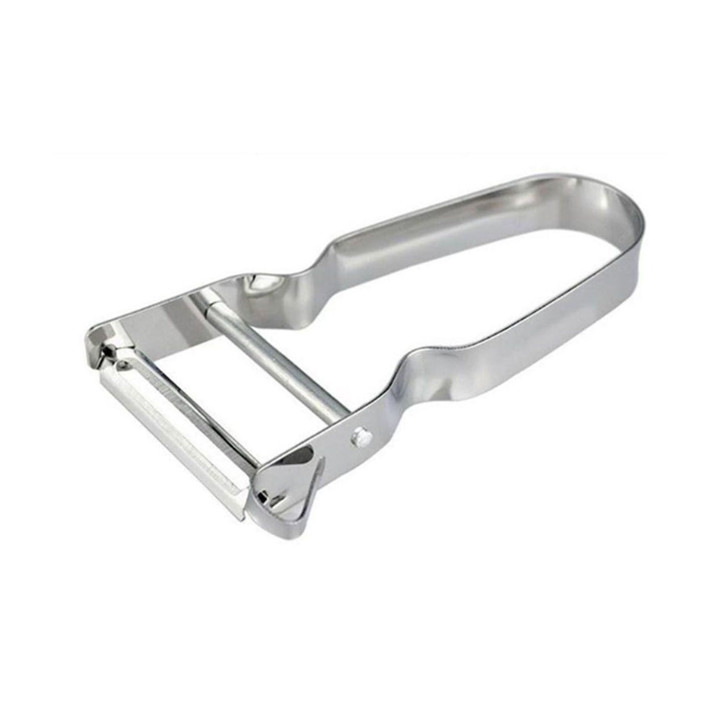 Stainless Steel Peeler U Shape Ergonomic Handle Fruit Peeler Vegetable Peeler for Kitchen Silver V1294-YM0512-3118220279211