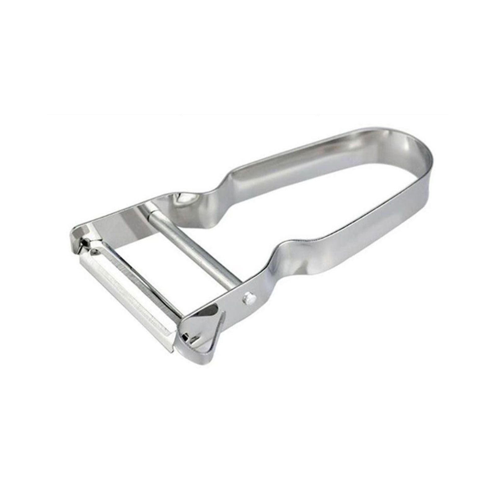 Stainless Steel Peeler U Shape Ergonomic Handle Fruit Peeler Vegetable Peeler for Kitchen Silver V1294-YM0512-3118220279211