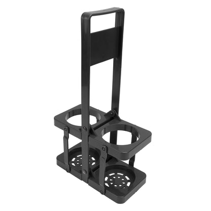 Beer Caddy Holder 2 Pack Foldable Portable Beer Beverage Display Basket Beer Bottle Carrier with Thickened V1294-YM0512-3118220279411