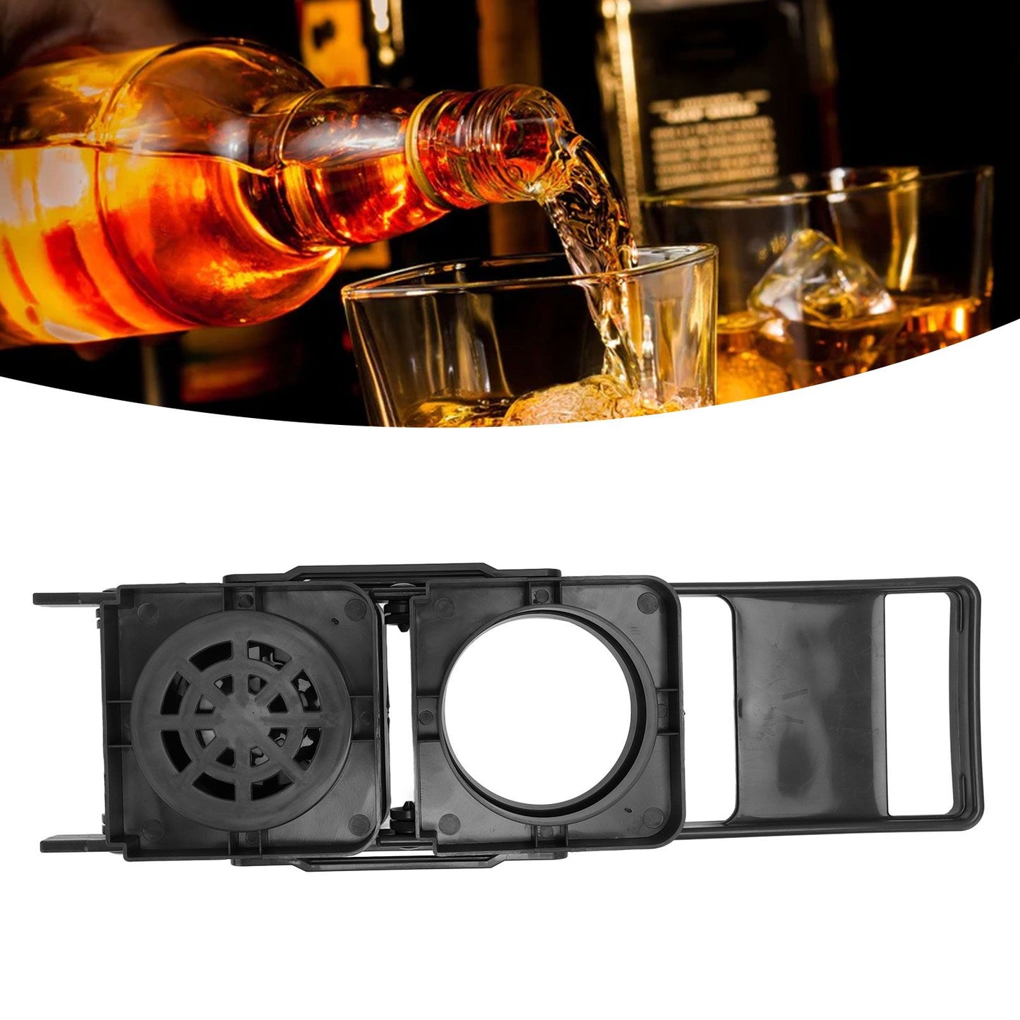 Beer Caddy Holder 2 Pack Foldable Portable Beer Beverage Display Basket Beer Bottle Carrier with Thickened V1294-YM0512-3118220279411