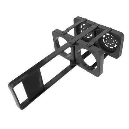 Beer Caddy Holder 2 Pack Foldable Portable Beer Beverage Display Basket Beer Bottle Carrier with Thickened V1294-YM0512-3118220279411