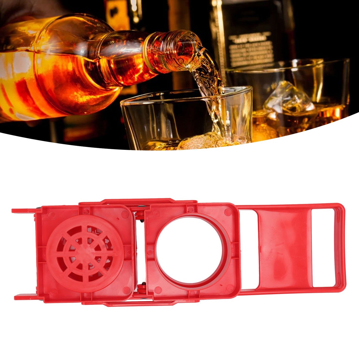 Beer Caddy Holder 2 Pack Foldable Portable Beer Beverage Display Basket Beer Bottle Carrier with Thickened V1294-YM0512-3118220279412