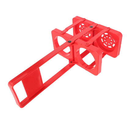 Beer Caddy Holder 2 Pack Foldable Portable Beer Beverage Display Basket Beer Bottle Carrier with Thickened V1294-YM0512-3118220279412
