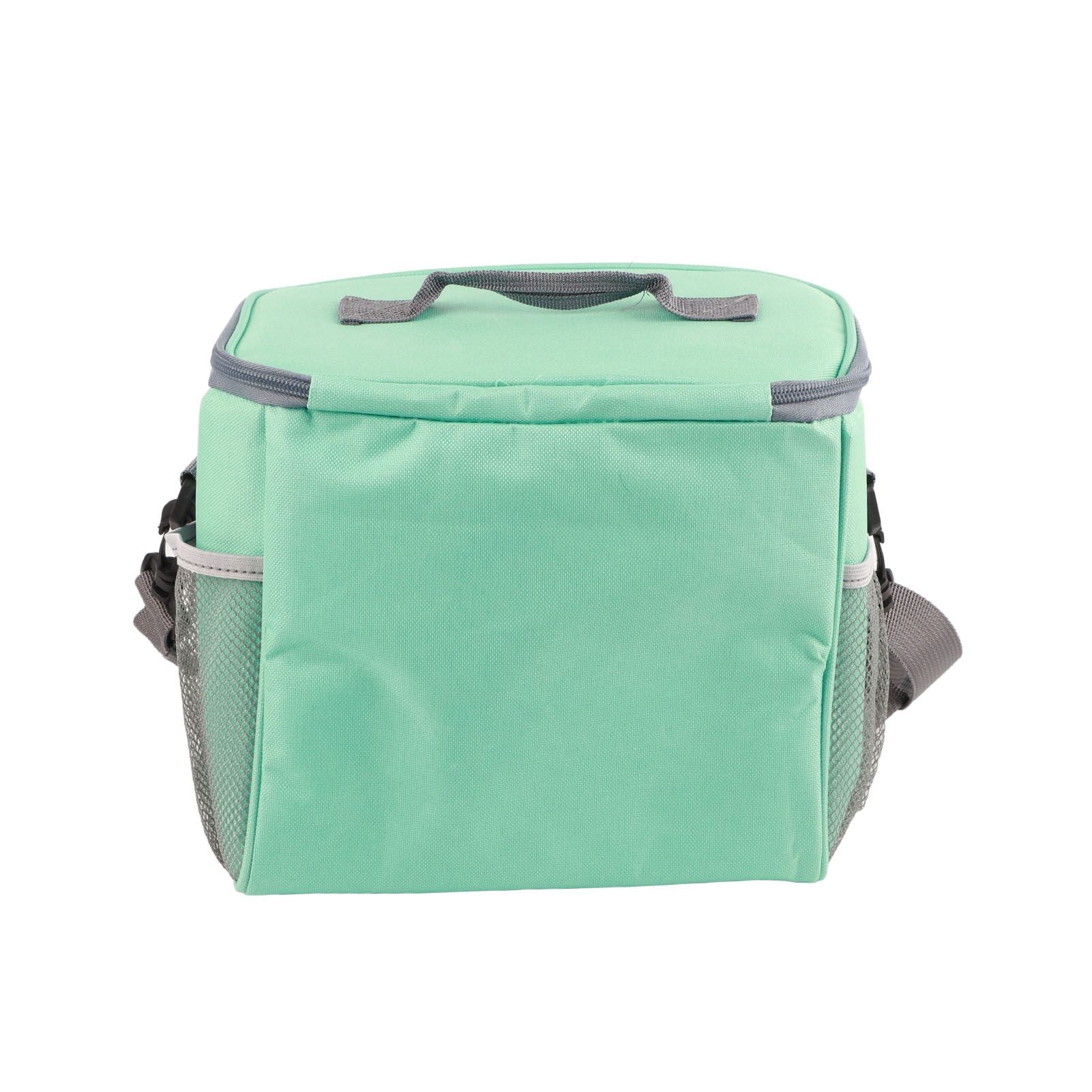 Insulated Bag Cloth Multifunction Modern Thermal Lunch Handbag with Single Shoulder for Home Work Green V1294-YM0512-3118220279811