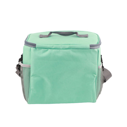 Insulated Bag Cloth Multifunction Modern Thermal Lunch Handbag with Single Shoulder for Home Work Green V1294-YM0512-3118220279811