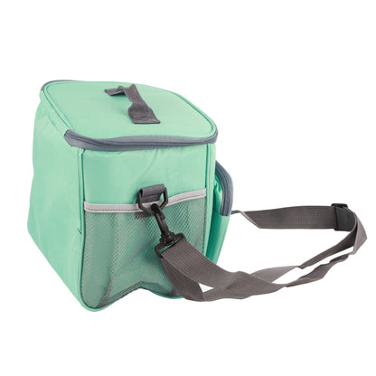 Insulated Bag Cloth Multifunction Modern Thermal Lunch Handbag with Single Shoulder for Home Work Green V1294-YM0512-3118220279811