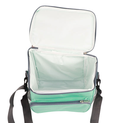 Insulated Bag Cloth Multifunction Modern Thermal Lunch Handbag with Single Shoulder for Home Work Green V1294-YM0512-3118220279811