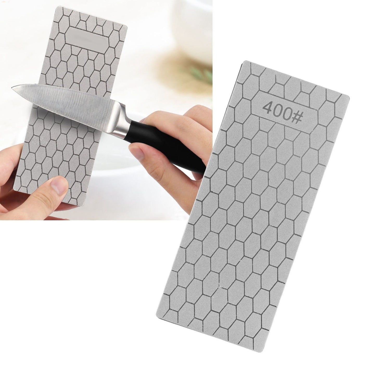 Diamond Sharpening Stone Rectangle Diamond Knife Sharpening Plate Whetstone Grindstone Grinder Tool for V1294-YM0512-3118220280411