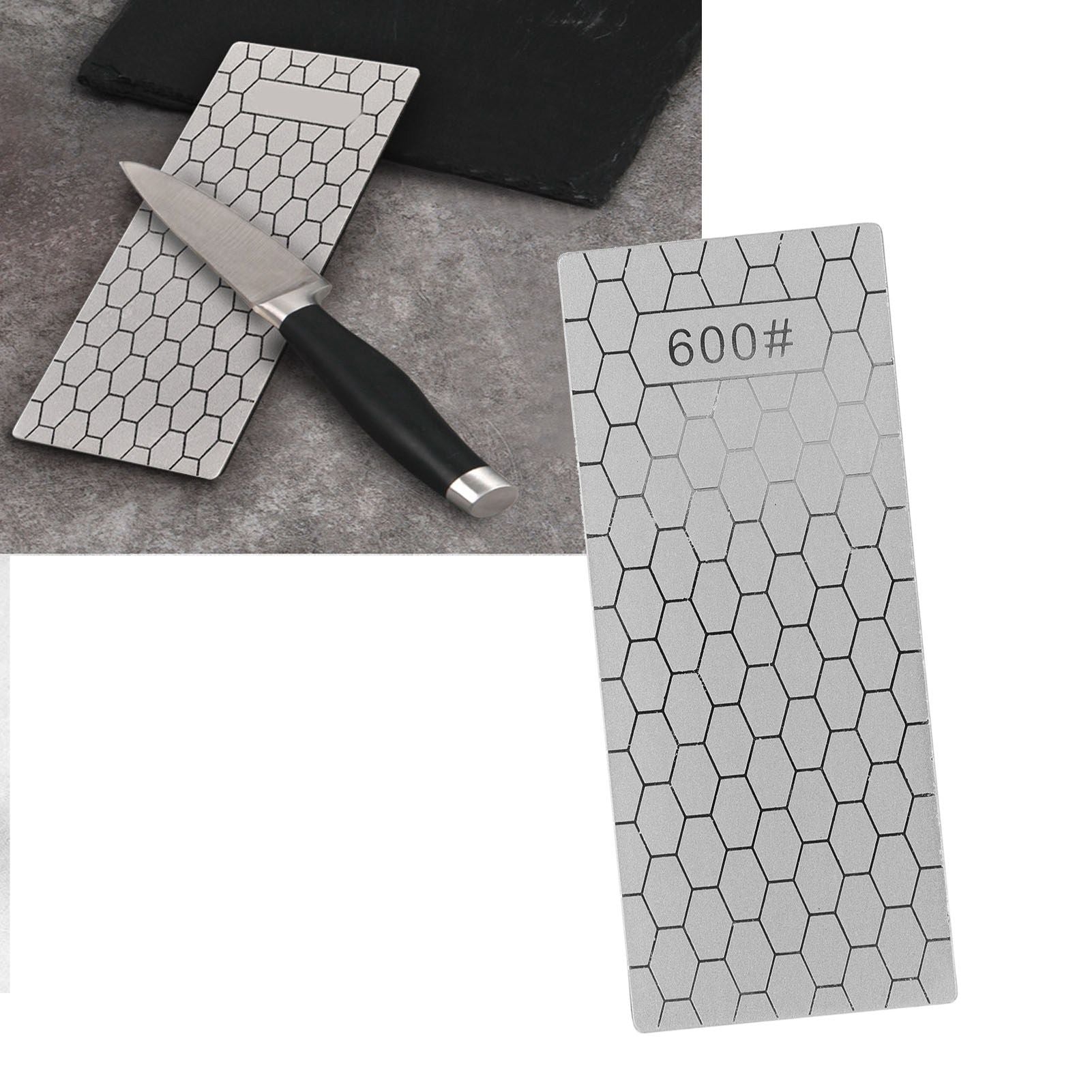 Diamond Sharpening Stone Rectangle Diamond Knife Sharpening Plate Whetstone Grindstone Grinder Tool for V1294-YM0512-3118220280412
