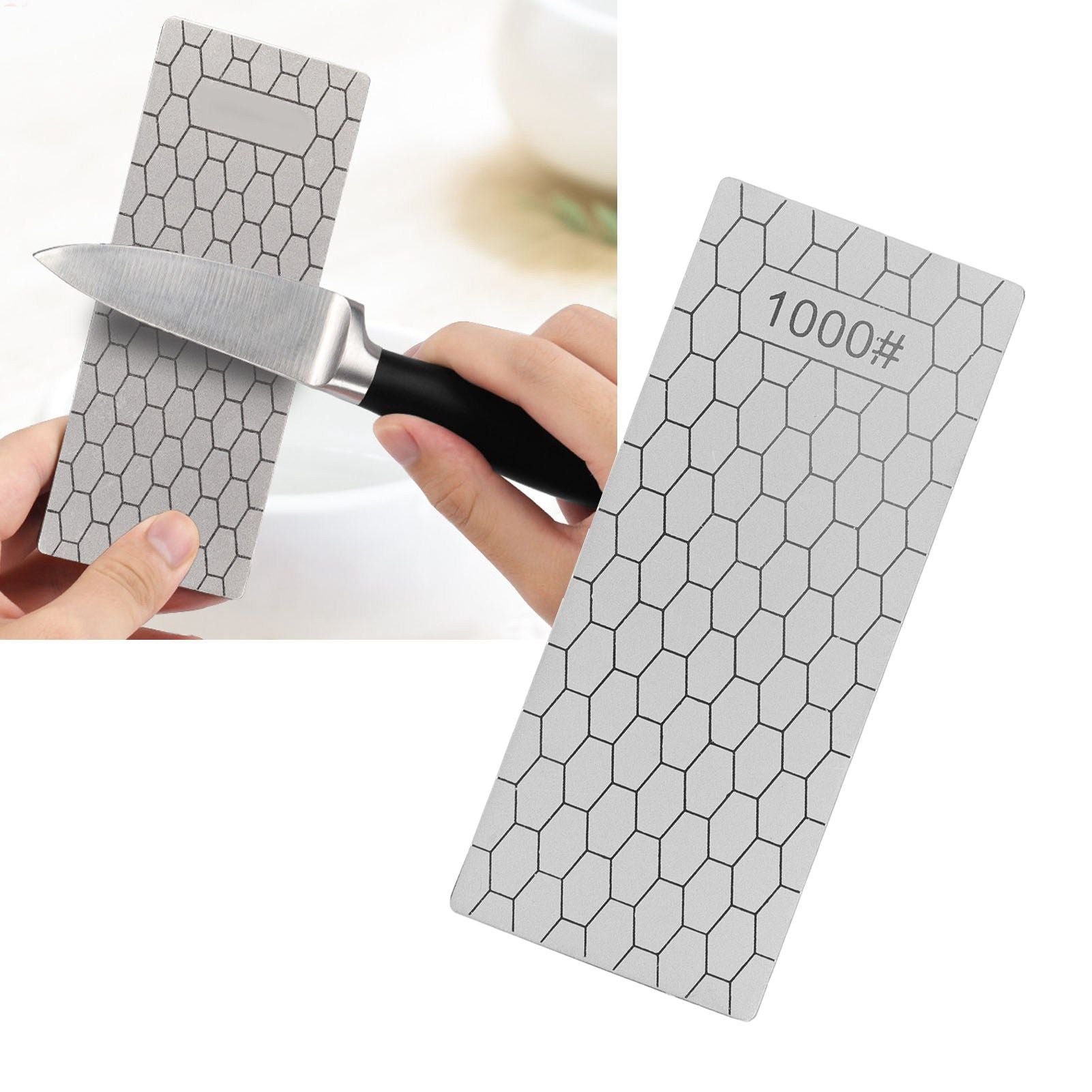 Diamond Sharpening Stone Rectangle Diamond Knife Sharpening Plate Whetstone Grindstone Grinder Tool for V1294-YM0512-3118220280413