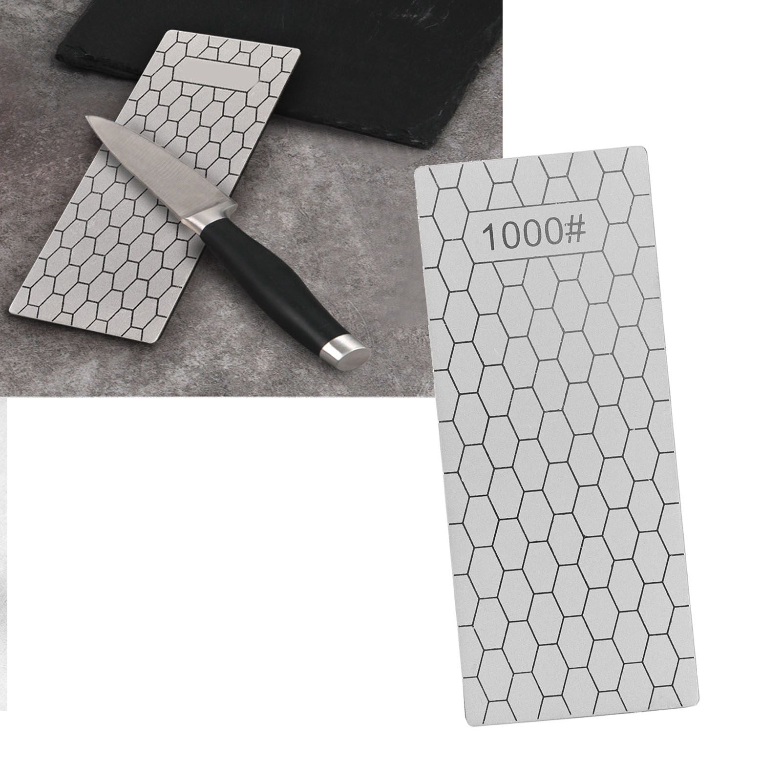 Diamond Sharpening Stone Rectangle Diamond Knife Sharpening Plate Whetstone Grindstone Grinder Tool for V1294-YM0512-3118220280413