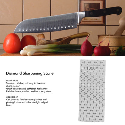 Diamond Sharpening Stone Rectangle Diamond Knife Sharpening Plate Whetstone Grindstone Grinder Tool for V1294-YM0512-3118220280413