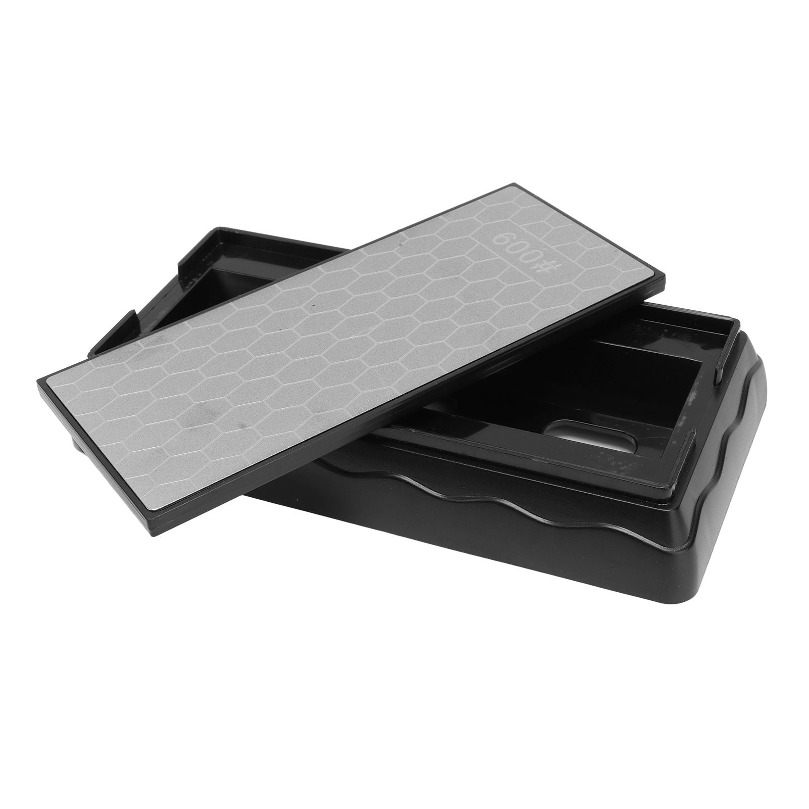 Sharpening Stone 1302B 600/1200 Grit Double Sided Skid Resistant Base Knife Polishing Tool for Kitchen V1294-YM0512-3118220280511