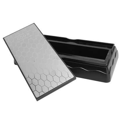 Sharpening Stone 1302B 600/1200 Grit Double Sided Skid Resistant Base Knife Polishing Tool for Kitchen V1294-YM0512-3118220280511