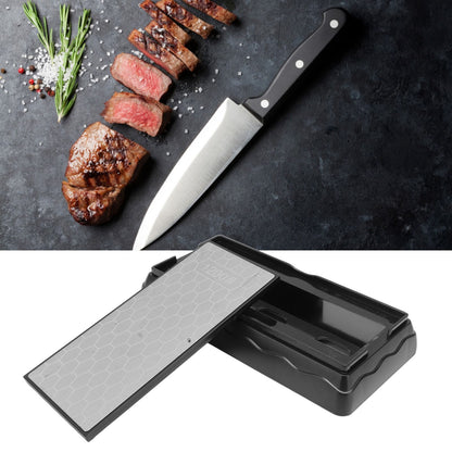 Sharpening Stone 1302B 600/1200 Grit Double Sided Skid Resistant Base Knife Polishing Tool for Kitchen V1294-YM0512-3118220280511