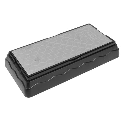 Sharpening Stone 1302B 600/1200 Grit Double Sided Skid Resistant Base Knife Polishing Tool for Kitchen V1294-YM0512-3118220280511