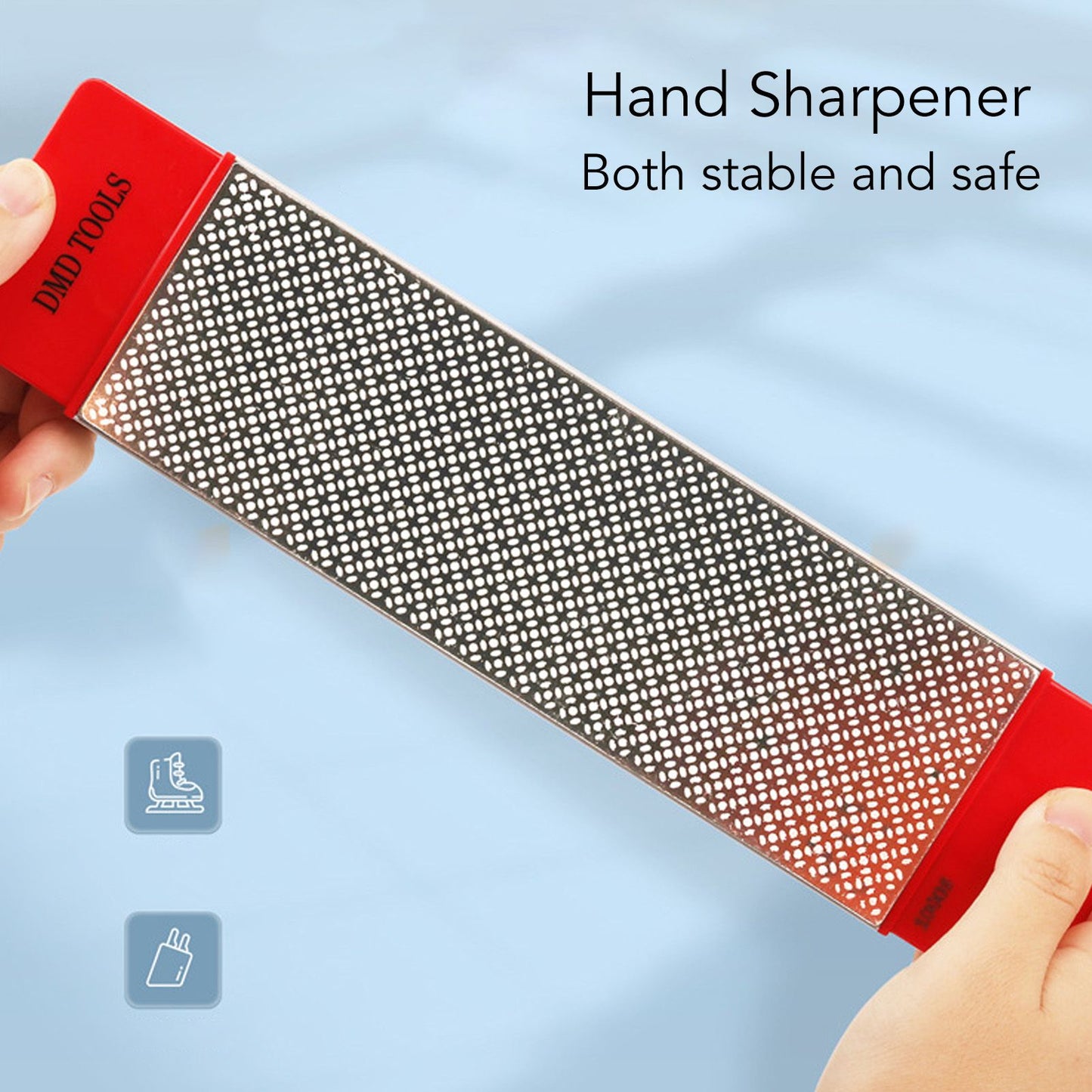 Diamond Sharpening Stone Double Sided 360 1000 Grit Knife Sharpener for Speed Skating Ice Skate V1294-YM0512-3118220280611
