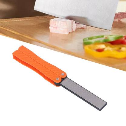 Knife Sharpener Foldable Fan Shaped Adamas Material Lightweight Portable Knife Sharpener for Outdoor Home V1294-YM0512-3118220280712