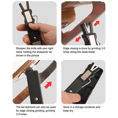 Ice Skates Blade Sharpener Ice Skates Blade Grinder Stone Knife Sharpener Grinding Tool V1294-YM0512-3118220280911