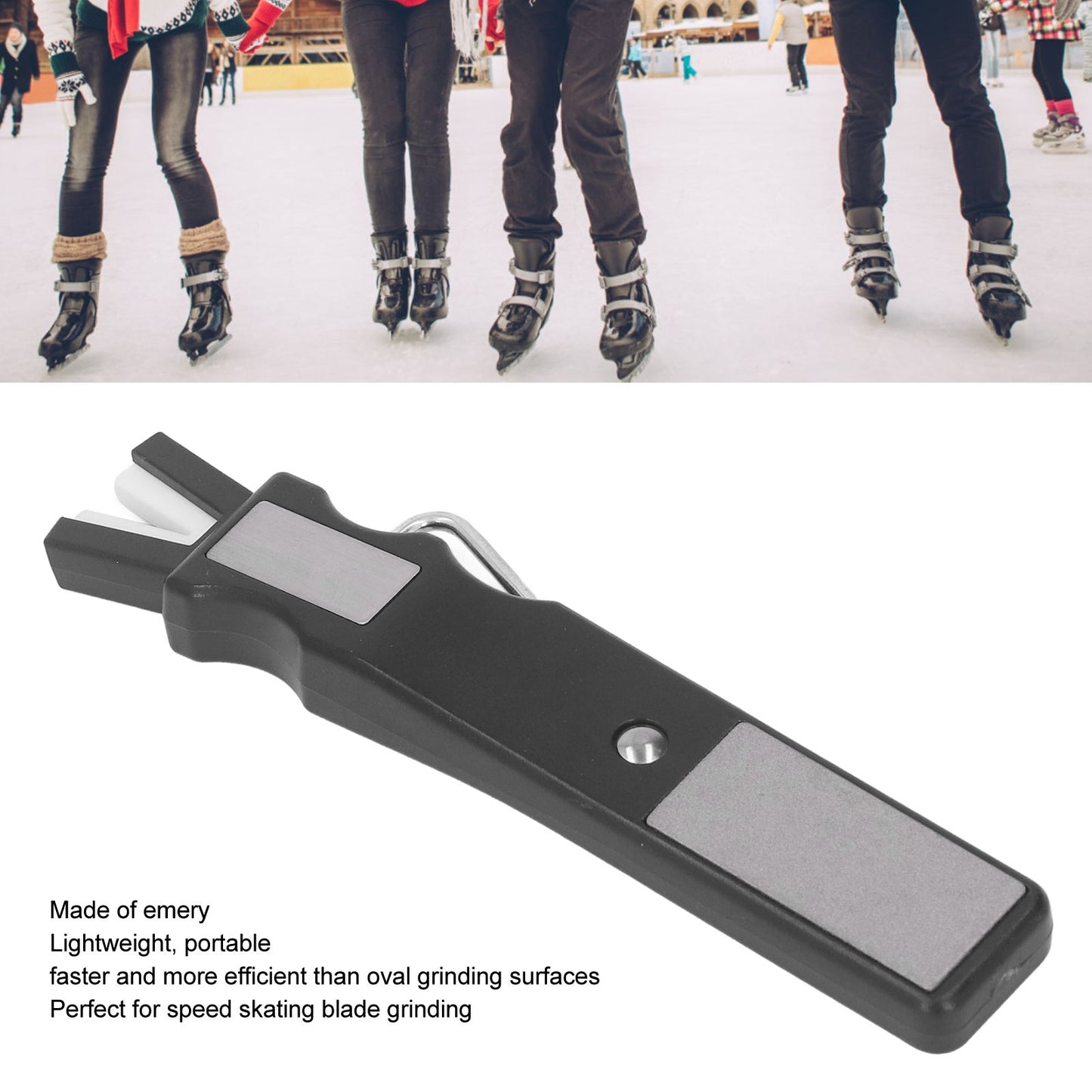 Ice Skates Blade Sharpener Ice Skates Blade Grinder Stone Knife Sharpener Grinding Tool V1294-YM0512-3118220280911