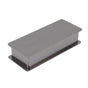 Toothpick Holder Stainless Steel Rectangular Toothpick Holder with Lid for Home Bar Hotel Restaurant Silvery V1294-YM0512-3118220282812