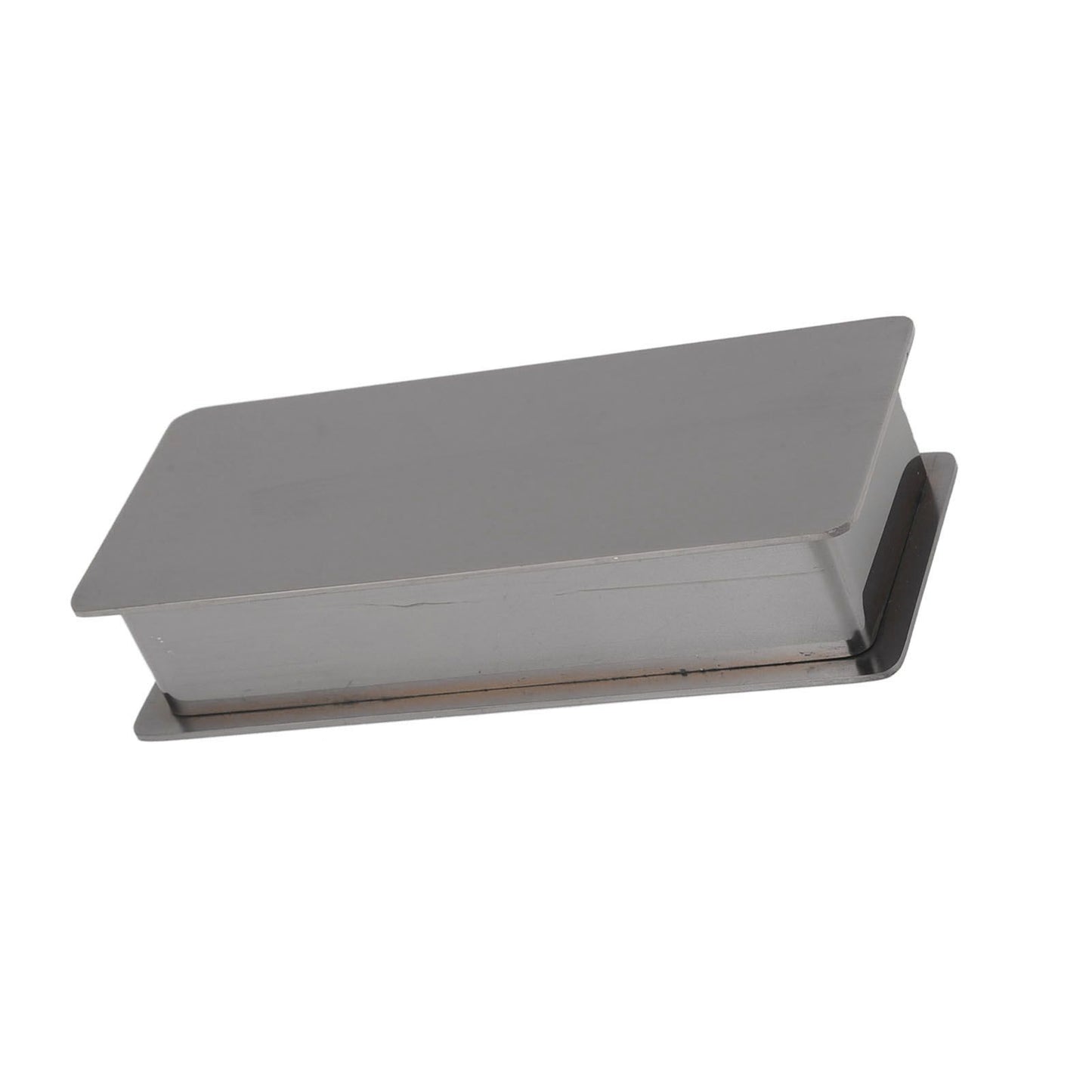 Toothpick Holder Stainless Steel Rectangular Toothpick Holder with Lid for Home Bar Hotel Restaurant Silvery V1294-YM0512-3118220282812